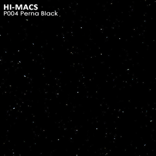 Hi-Macs Perna Black P004