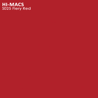 Hi-Macs Fiery Red S025