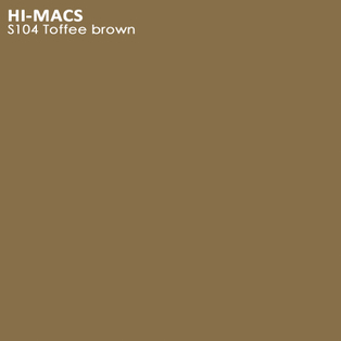 Hi-Macs Toffee Brown S104